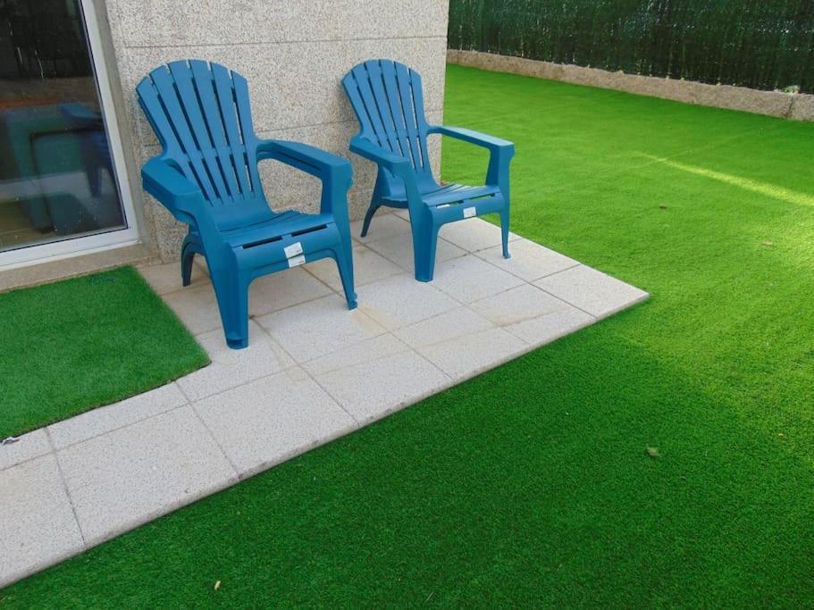 Apartamento Con Jardin Santiago de Compostela Bagian luar foto